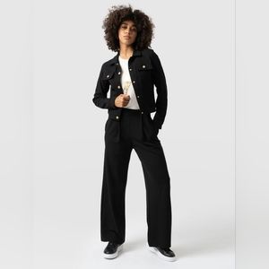 Saint+Sofia Wide Leg Pants